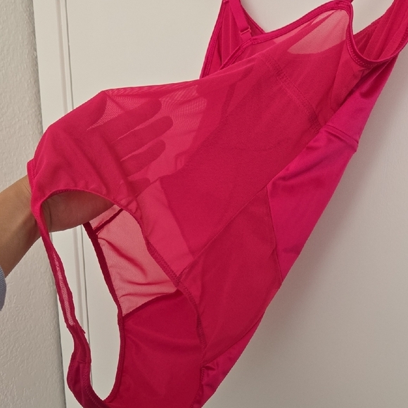 Vibrant Pink One-Piece Swimsuit - Picture 6 of 9